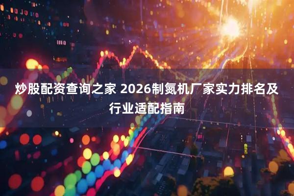 炒股配资查询之家 2026制氮机厂家实力排名及行业适配指南